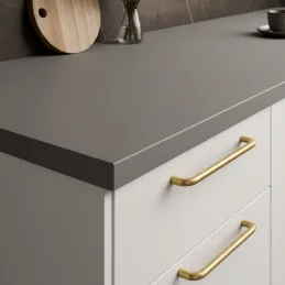 Piano di lavoro EGGER Alluminio finemente spazzolato / F502 ST2