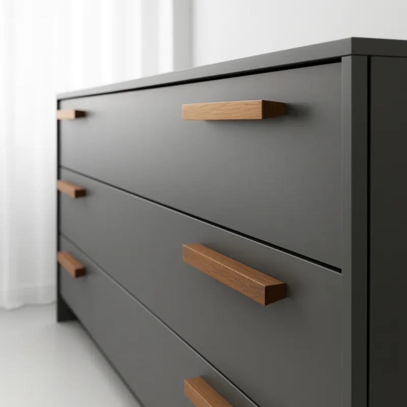 Maniglia in legno VIRGINIA / Noce americano