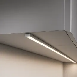 Profilo in alluminio MAXX per illuminazione a LED con copertura satinata / Alluminio