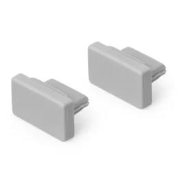 Set di 2 tappi terminali per profilo LED MAXX / Grigio