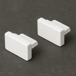 Set di 2 tappi terminali per profilo LED MAXX / Bianco