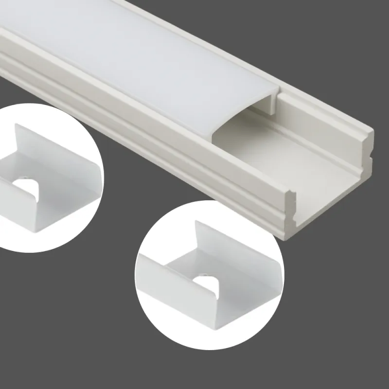 Supporto per profilo MAXX / Bianco opaco – confezione da 2 pezzi