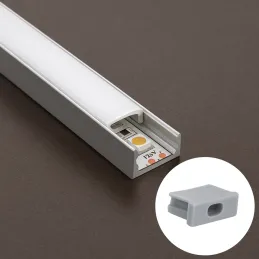 Terminale per profilo LED ANIMA LL-01/02 – con foro