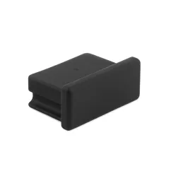 Terminale per profilo LED ANIMA LL-01/02 – senza foro / Nero