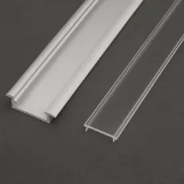 Profilo in alluminio ANIMA LL-03 per illuminazione a LED con copertura / Alluminio