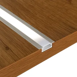 Profilo in alluminio ANIMA LL-03 per illuminazione a LED con copertura / Alluminio