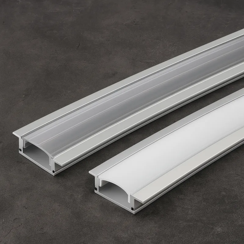 Profilo in alluminio ANIMA LL-03 per illuminazione a LED con copertura / Alluminio