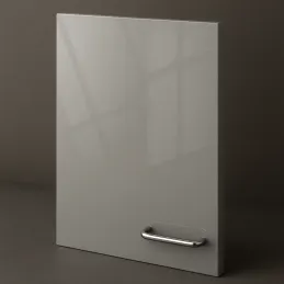 Ante per mobili SENOSAN alto lucido / Grigio chiaro metallizzato SCR 85385