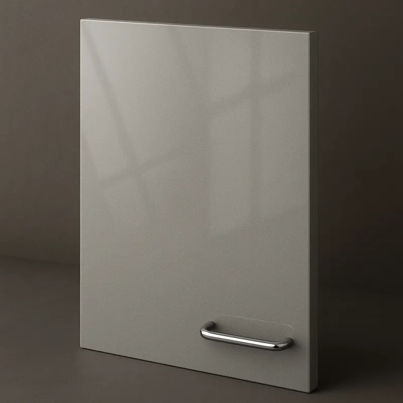 Ante per mobili SENOSAN alto lucido / Grigio chiaro metallizzato SCR 85385