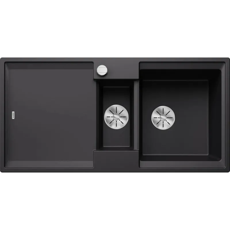 Lavello in gres Blanco ADIRA 6 S / Nero