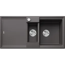 Lavello in gres Blanco ADIRA 6 S / Grigio roccia