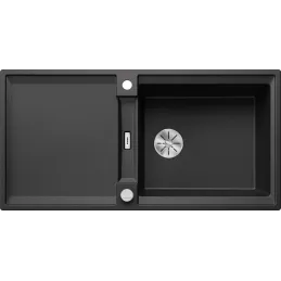 Lavello in gres Blanco ADIRA XL 6 S con comando remoto dello scarico / Antracite