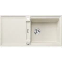 Lavello in gres Blanco ADIRA XL 6 S con comando remoto dello scarico / Bianco soft