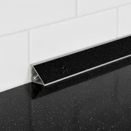 Piano di lavoro KRONOSPAN Andromeda Nero lucido / K218 GG