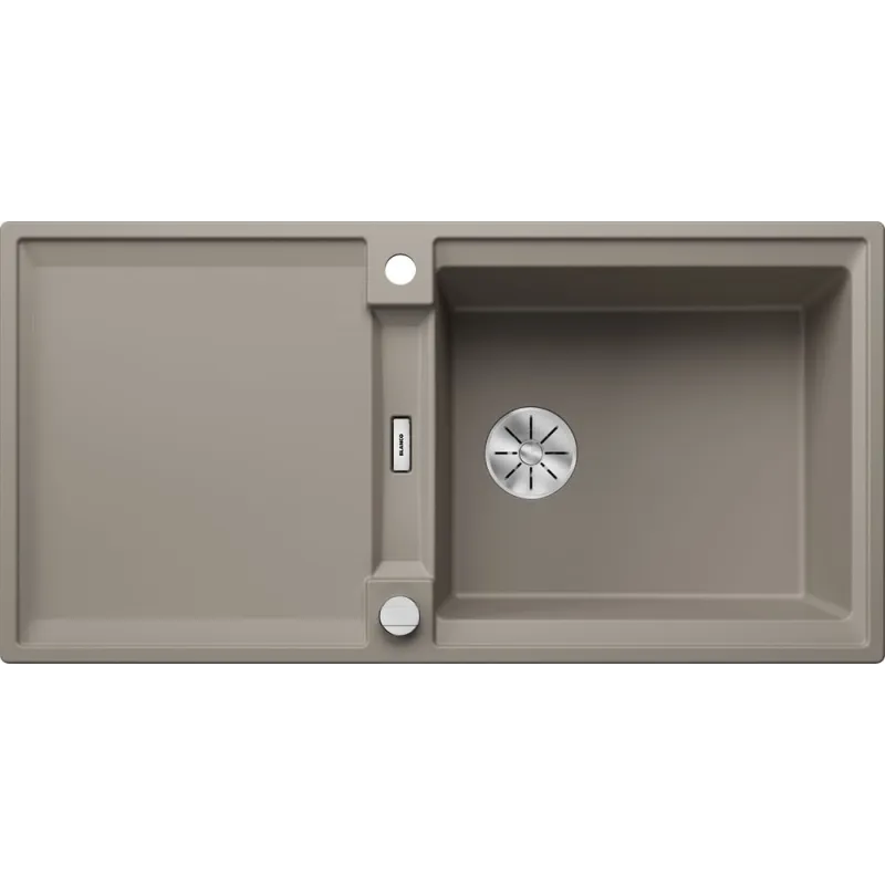 Lavello in gres Blanco ADIRA XL 6 S con comando remoto dello scarico / Tartufo
