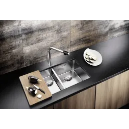 Lavello in acciaio inox Blanco DIVON II 45 S-IF