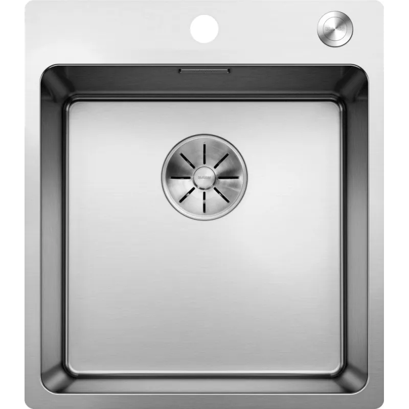 Lavello in acciaio inox Blanco SOLIS 340/180-IF/A / PushControl