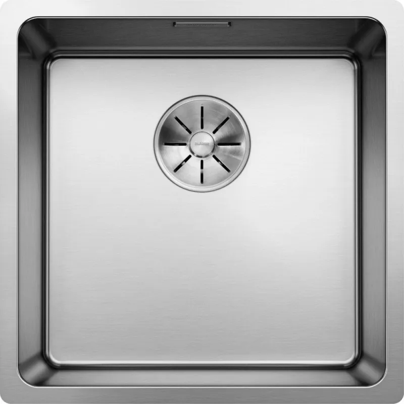 Lavello in acciaio inox Blanco ETAGON 500-IF/A / con guide scorrevoli