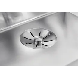 Lavello in acciaio inox Blanco ETAGON 500-IF/A / con guide scorrevoli