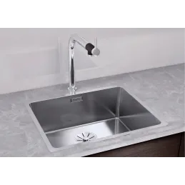 Lavello in acciaio inox Blanco ANDANO 500-IF