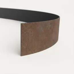 Bordo ABS per piano di lavoro Ferro bronzo F302