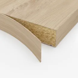 Bordo ABS per piano di lavoro Rovere Bardolino naturale H1145