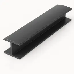 Giunto lineare per zoccolo da cucina in plastica / Antracite