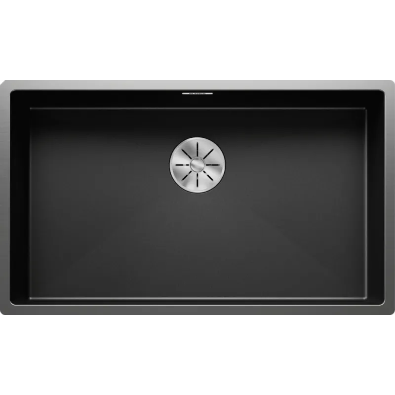 Lavello in acciaio inox Blanco ETAGON 500-IF/A / con guide scorrevoli