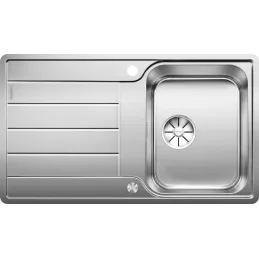 Lavello in acciaio inox Blanco LEMIS 45 S-IF