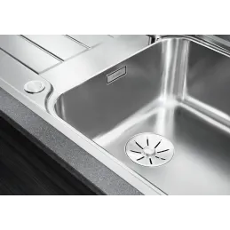 Lavello in acciaio inox Blanco LEMIS 45 S-IF