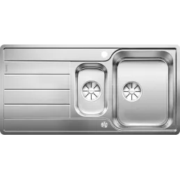 Lavello in acciaio inox Blanco LEMIS 45 S-IF