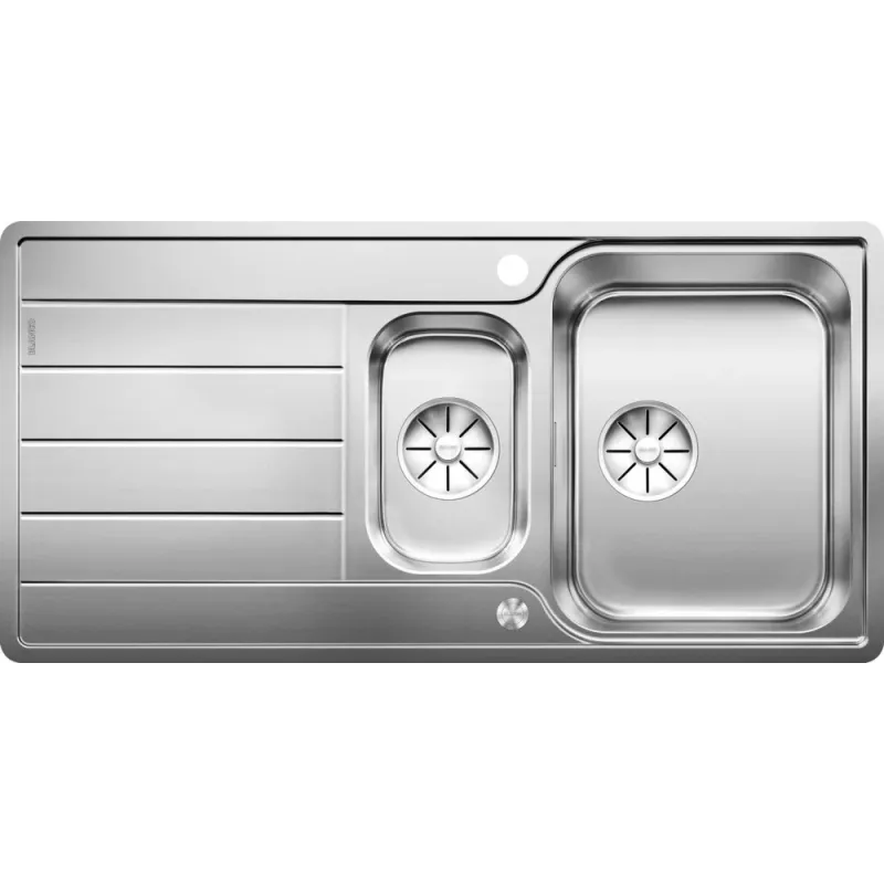 Lavello in acciaio inox Blanco LEMIS 45 S-IF