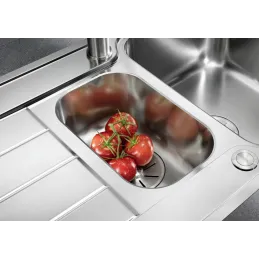 Lavello in acciaio inox Blanco LEMIS 45 S-IF