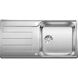 Lavello in acciaio inox Blanco LEMIS 45 S-IF