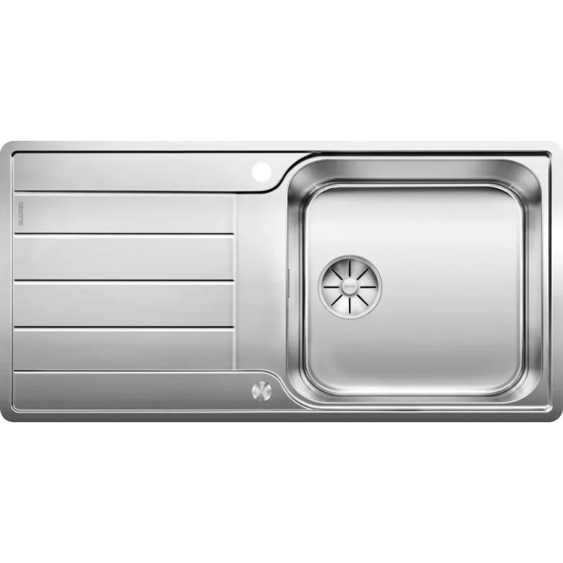 Lavello in acciaio inox Blanco LEMIS 45 S-IF