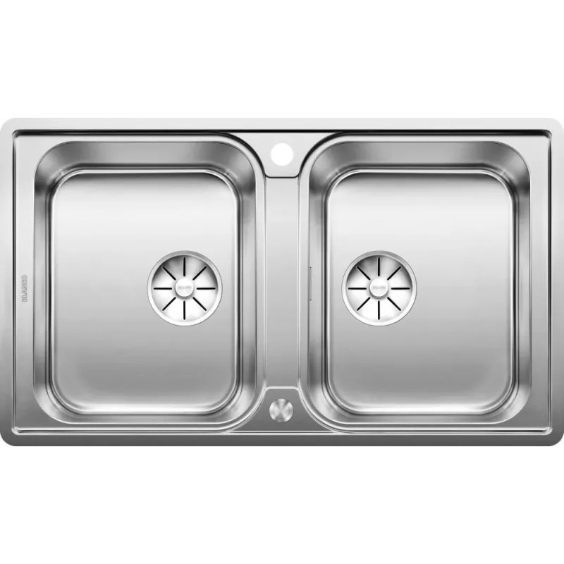 Lavello in acciaio inox Blanco LEMIS 45 S-IF