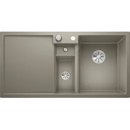Lavello in gres Blanco COLLECTIS 6 S con comando remoto dello scarico / Tartufo