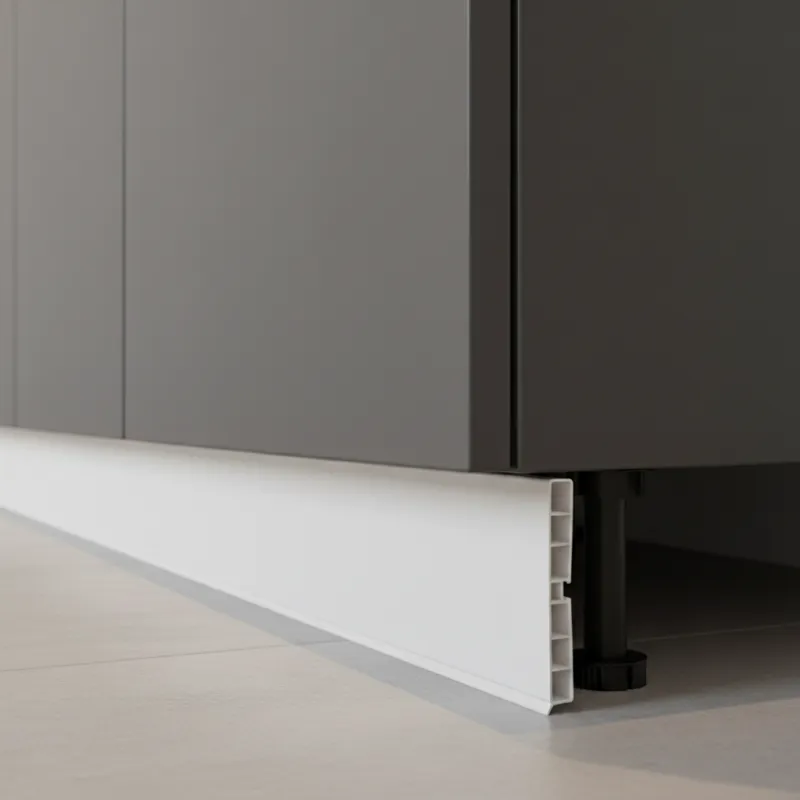 Zoccolo da cucina in plastica PAX / Bianco opaco RAL 9010