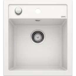 Lavello in gres Blanco DALAGO 45 con comando remoto dello scarico / Bianco