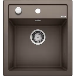 Lavello in ceramica Blanco DALAGO 45 con comando eccentrico / Caffè
