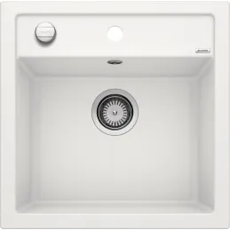 Lavello in gres Blanco DALAGO 5 con comando remoto per lo scarico / Bianco
