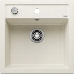 Lavello in gres Blanco DALAGO 5 con comando remoto dello scarico / Bianco soft