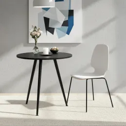 Gamba da tavolo inclinabile CUBIC / Nero opaco