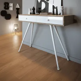 Gamba da tavolo inclinabile CUBIC / Bianco opaco