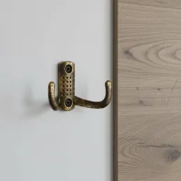 Appendiabiti per mobili BRUNO Mini / Ottone anticato