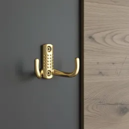 Appendiabiti per mobili BRUNO Mini / Oro lucido