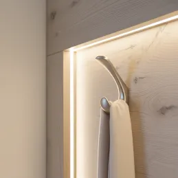 Appendiabiti MANAL / Acciaio inox