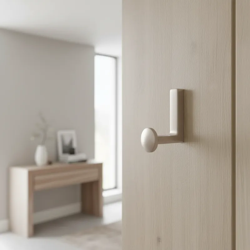 Appendiabiti VIVO / nichel spazzolato