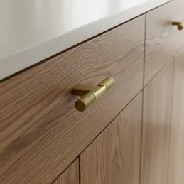 Pomello INDUST DUO / Oro anticato