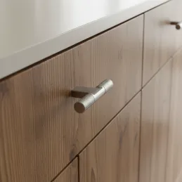 Pomello INDUST DUO / Acciaio inox satinato